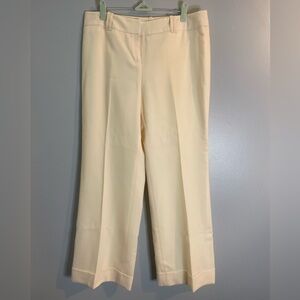 LOFT Ann Taylor Women’s Julie Dress Wool Pants Beige Pockets NWOT S/10P